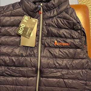 Cotopaxi Dark Blue Quilted Vest
